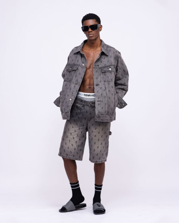 Denim Jacket (Grey)