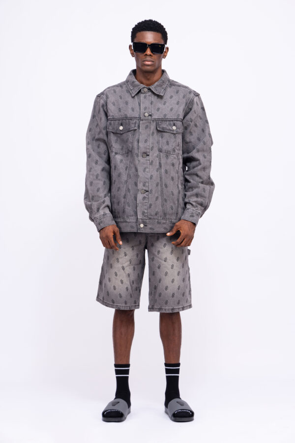 Denim Jacket (Grey)