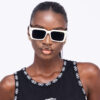 Expression Eyewear Black/Beige Sun Glasses