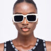 Expression Eyewear Black/Beige Sun Glasses