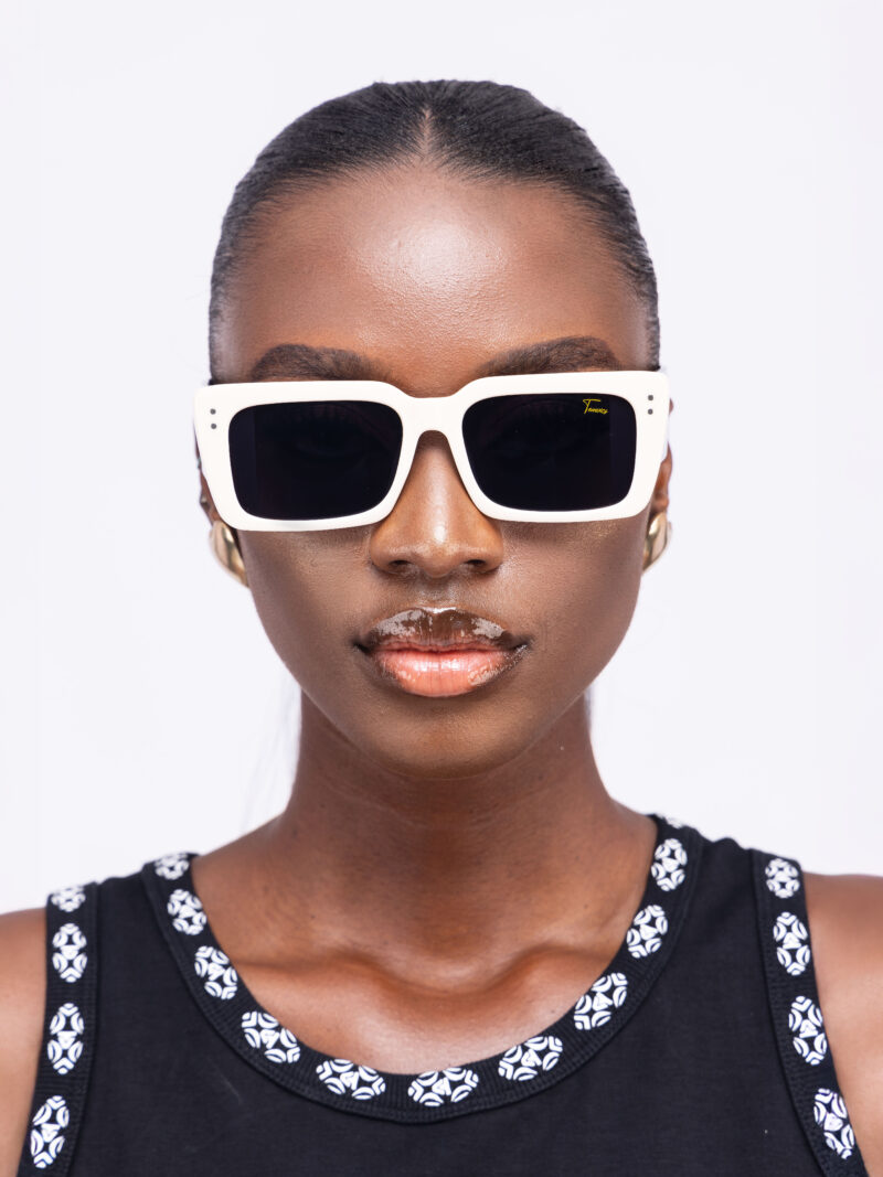 Expression Eyewear Black/Beige Sun Glasses