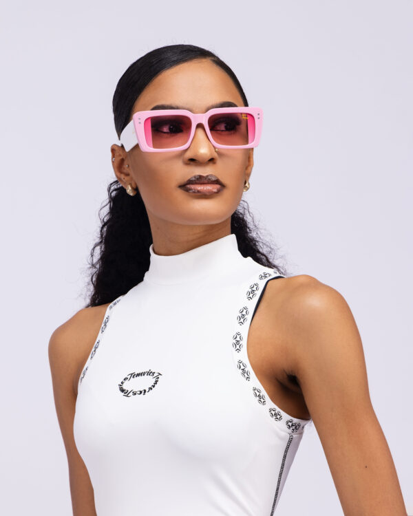 Expression Eyewear Pink Sun Glasses