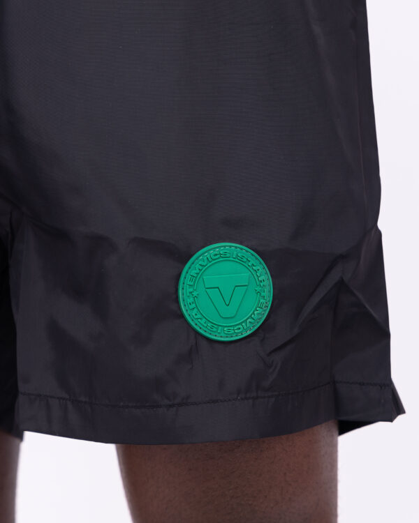 Black Nylon Short