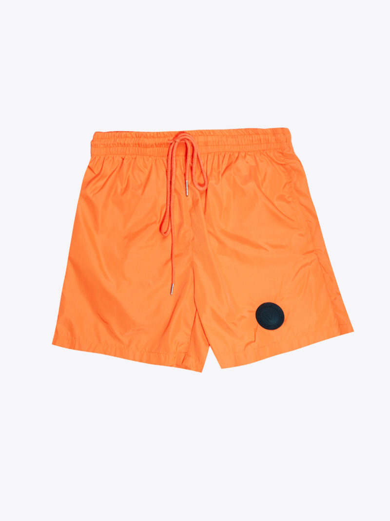 Orange Nylon Short