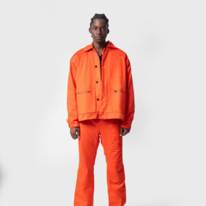 Temvics Embossed Suede Pant & Jacket