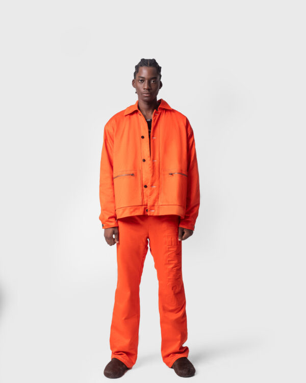 Temvics Embossed Suede Pant & Jacket