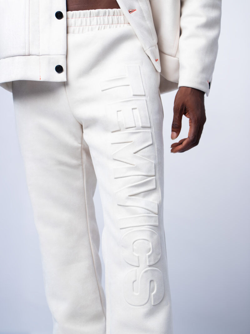 Temvics Embossed Suede Pant