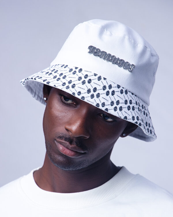 Temvics Logo Print Bucket Hat