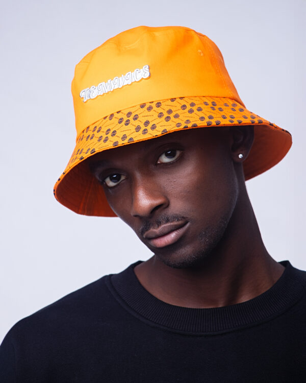Temvics Logo Print Bucket Hat