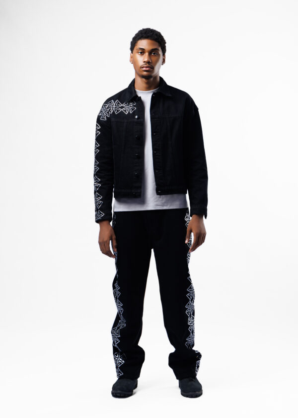 Rhinestone Denim Jacket