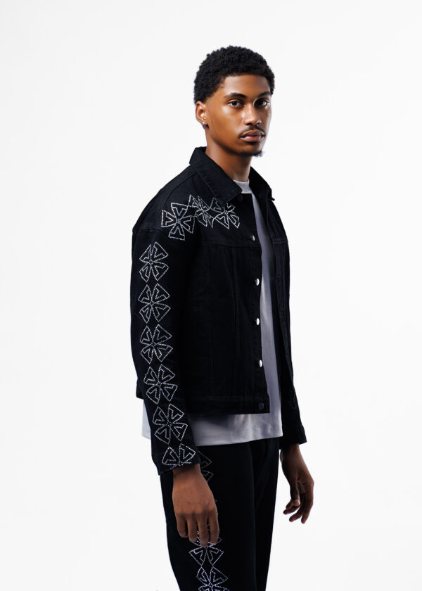 Rhinestone Denim Jacket
