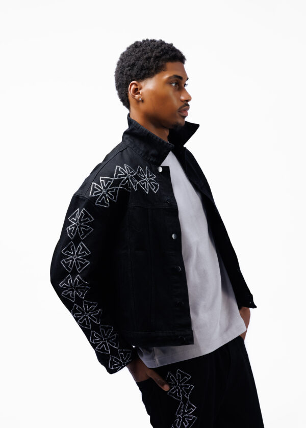 Rhinestone Denim Jacket